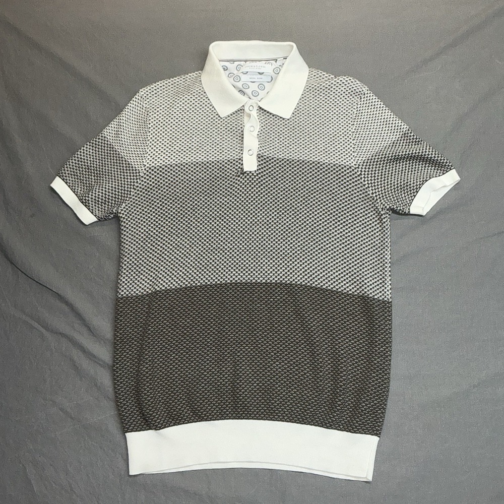 Cactus Man Ricky Singh Shirt, 1/4 Snap, Modal Blend Knit Wear, Size M